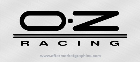 OZ Racing Wheels Decals - Pair (2 pieces)